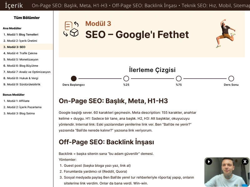 SEO - Google'da üst sıralara çıkma stratejileri